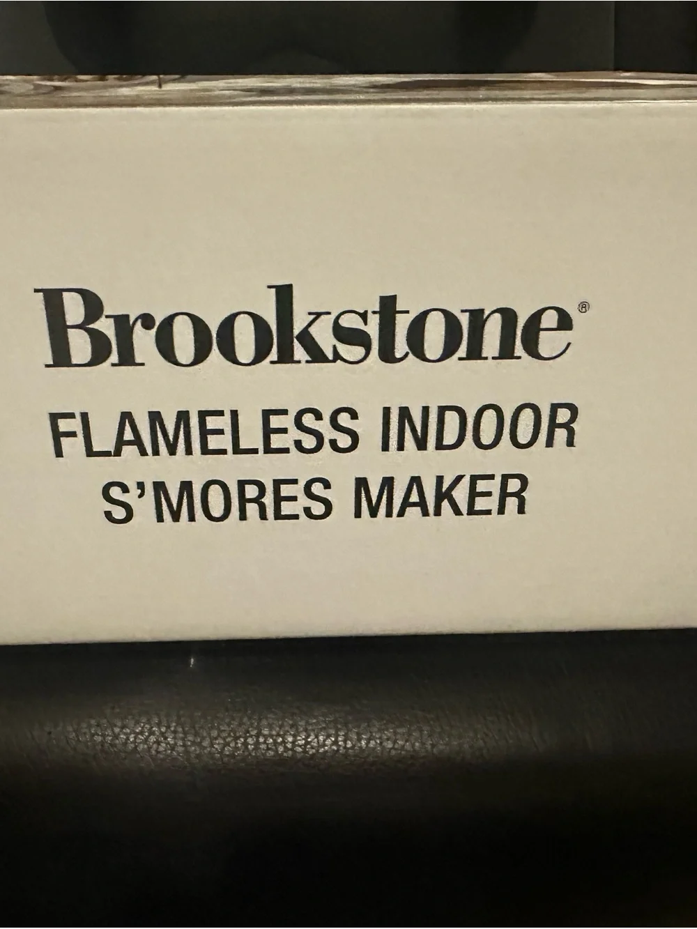 Brookstone Flameless Indoor S'mores Maker - White